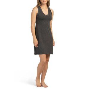B.UP Heather Charcoal Beyond The Basic Tank Chemise
